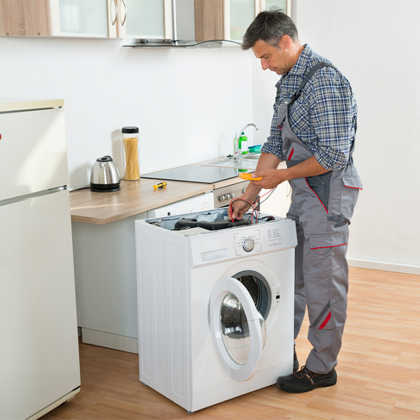 can you walk me through the steps of troubleshooting my washer issue in Branchland West Virginia